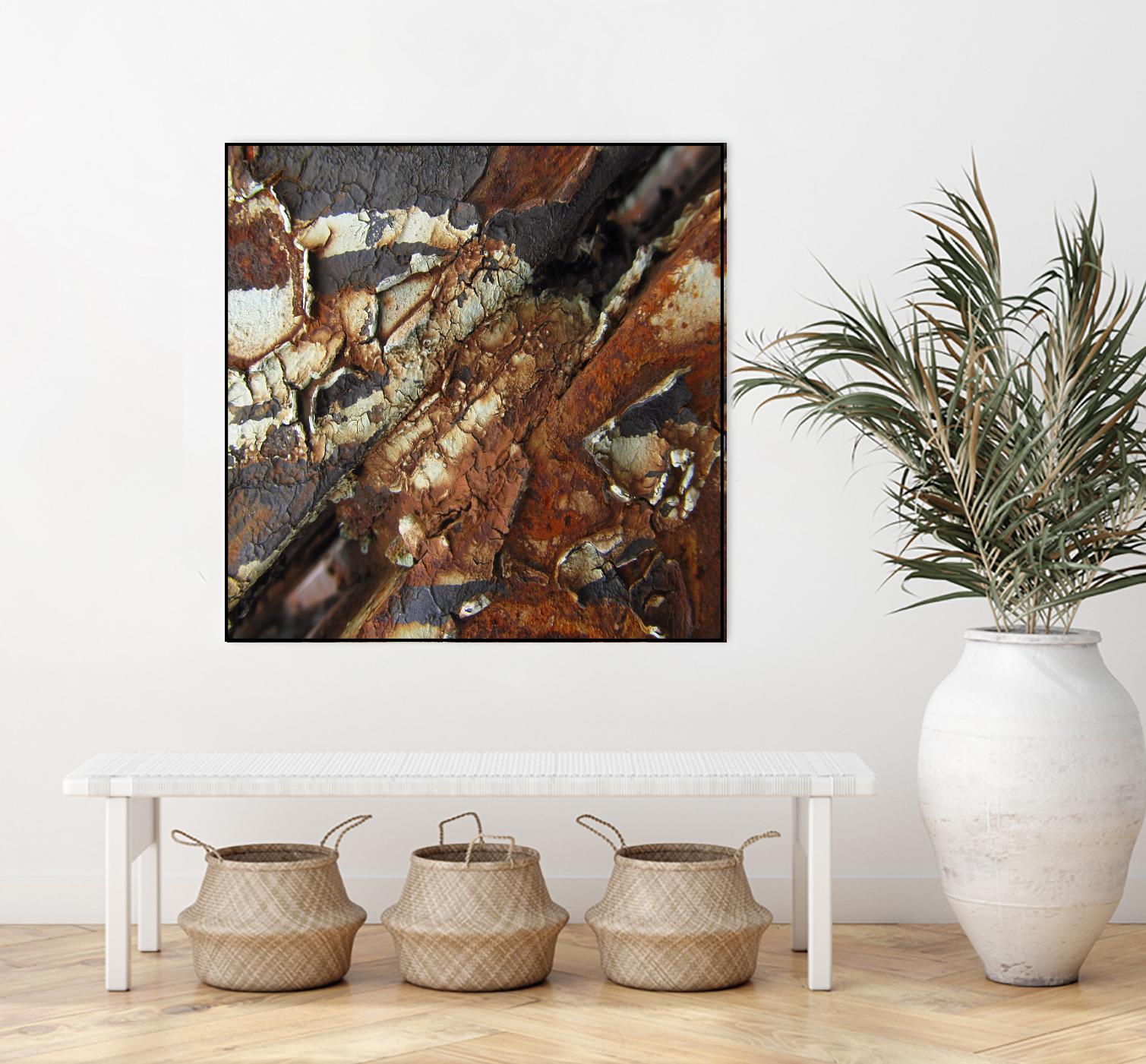 Rusty Panel by Jean-François Dupuis on GIANT ART - orange abstract rust