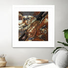 Rusty Panel by Jean-François Dupuis on GIANT ART - orange abstract rust