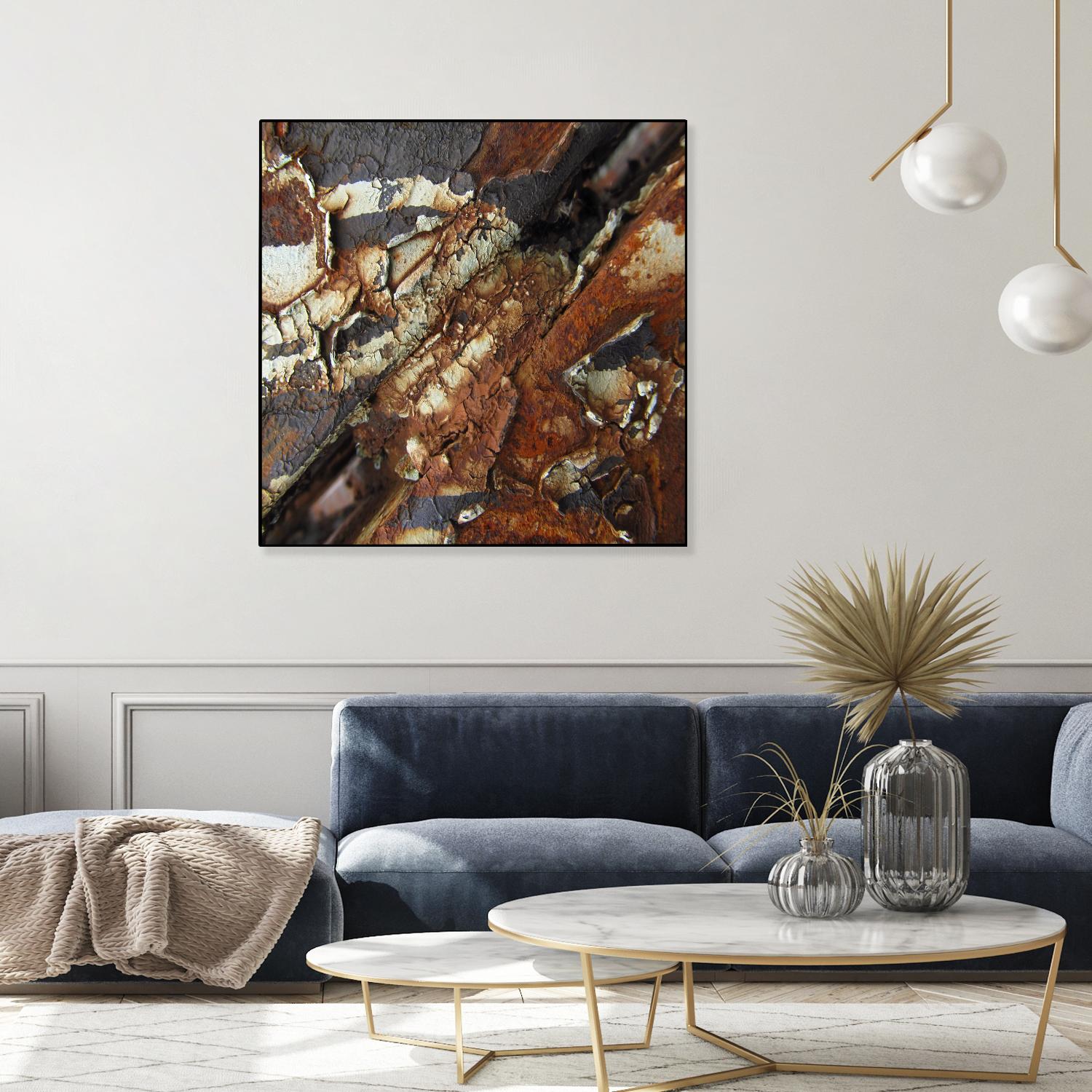 Rusty Panel by Jean-François Dupuis on GIANT ART - orange abstract rust