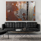 Rusty Panel by Jean-François Dupuis on GIANT ART - orange abstract artiste québécois