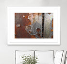 Rusty Panel  Rouille III by Jean-François Dupuis on GIANT ART - orange abstract artiste québécois