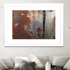 Rusty Panel  Rouille III by Jean-François Dupuis on GIANT ART - orange abstract artiste québécois