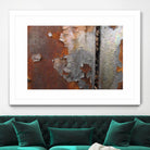 Rusty Panel  Rouille III by Jean-François Dupuis on GIANT ART - orange abstract artiste québécois