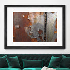 Rusty Panel  Rouille III by Jean-François Dupuis on GIANT ART - orange abstract artiste québécois