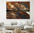 Rusty Panel by Jean-François Dupuis on GIANT ART - orange abstract rust