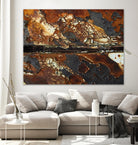 Rusty Panel by Jean-François Dupuis on GIANT ART - orange abstract rust