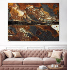 Rusty Panel by Jean-François Dupuis on GIANT ART - orange abstract rust