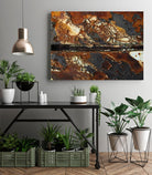 Rusty Panel Rouille V by Jean-François Dupuis on GIANT ART - orange abstract rust