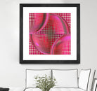 Motown I by Jefd on GIANT ART - pink digital round