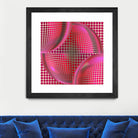 Motown I by Jefd on GIANT ART - pink digital round