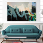 Insurgent Reminder by James Nye on GIANT ART - blue street art graffiti