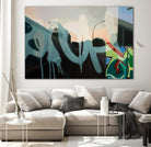 Insurgent Reminder by James Nye on GIANT ART - blue street art graffiti