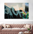 Insurgent Reminder by James Nye on GIANT ART - blue street art graffiti