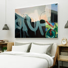 Insurgent Reminder by James Nye on GIANT ART - blue street art graffiti