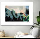 Insurgent Reminder by James Nye on GIANT ART - blue street art graffiti