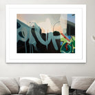 Insurgent Reminder by James Nye on GIANT ART - blue street art graffiti