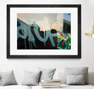 Insurgent Reminder by James Nye on GIANT ART - blue street art graffiti