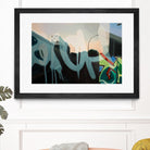 Insurgent Reminder by James Nye on GIANT ART - blue street art graffiti