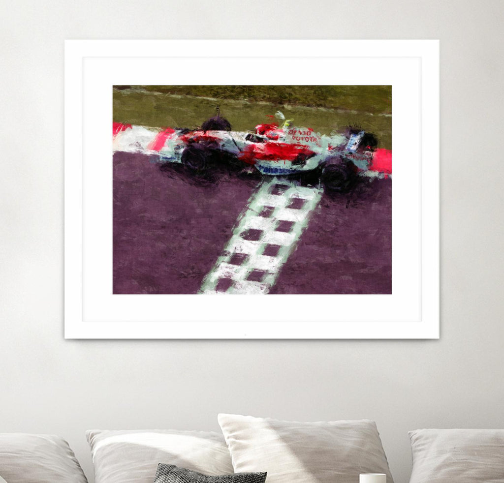 Formula 1 - VI by Jean-François Dupuis on GIANT ART - red transportation automobile