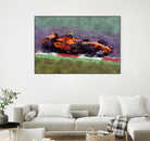 Formula 1 - IX by Jean-François Dupuis on GIANT ART - red transportation automobile