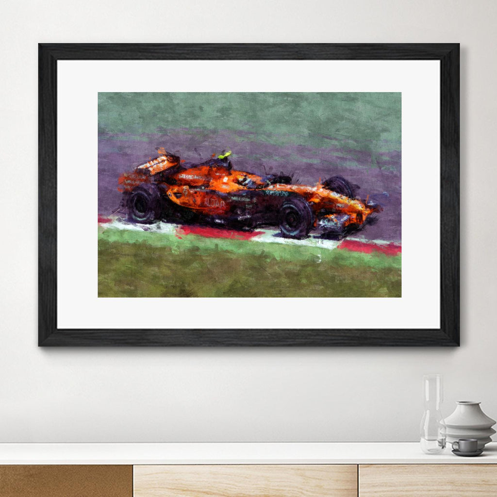 Formula 1 - IX by Jean-François Dupuis on GIANT ART - red transportation automobile