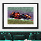 Formula 1 - IX by Jean-François Dupuis on GIANT ART - red transportation automobile