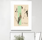 1950's Fashion - Suit Silouhette by Odette Lafontaine on GIANT ART - beige vintage woman