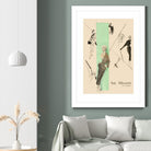 1950's Fashion - Suit Silouhette by Odette Lafontaine on GIANT ART - beige vintage woman