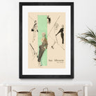 1950's Fashion - Suit Silouhette by Odette Lafontaine on GIANT ART - beige vintage woman