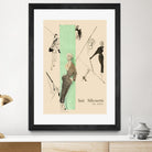 1950's Fashion - Suit Silouhette by Odette Lafontaine on GIANT ART - beige vintage woman