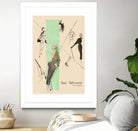 1950's Fashion - Suit Silouhette by Odette Lafontaine on GIANT ART - beige vintage woman