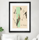 1950's Fashion - Suit Silouhette by Odette Lafontaine on GIANT ART - beige vintage woman