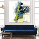 Jardinage by Sylvie Cloutier on GIANT ART - green abstract