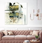 Issue by Sylvie Cloutier on GIANT ART - white abstract quebec artists