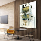 Issue by Sylvie Cloutier on GIANT ART - white abstract quebec artists