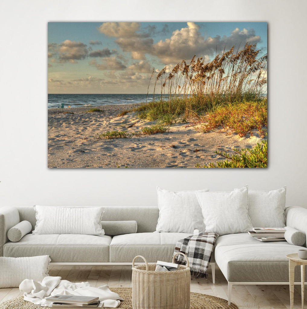 Indialantic 2 by Rene Griffith on GIANT ART - beige costal sand