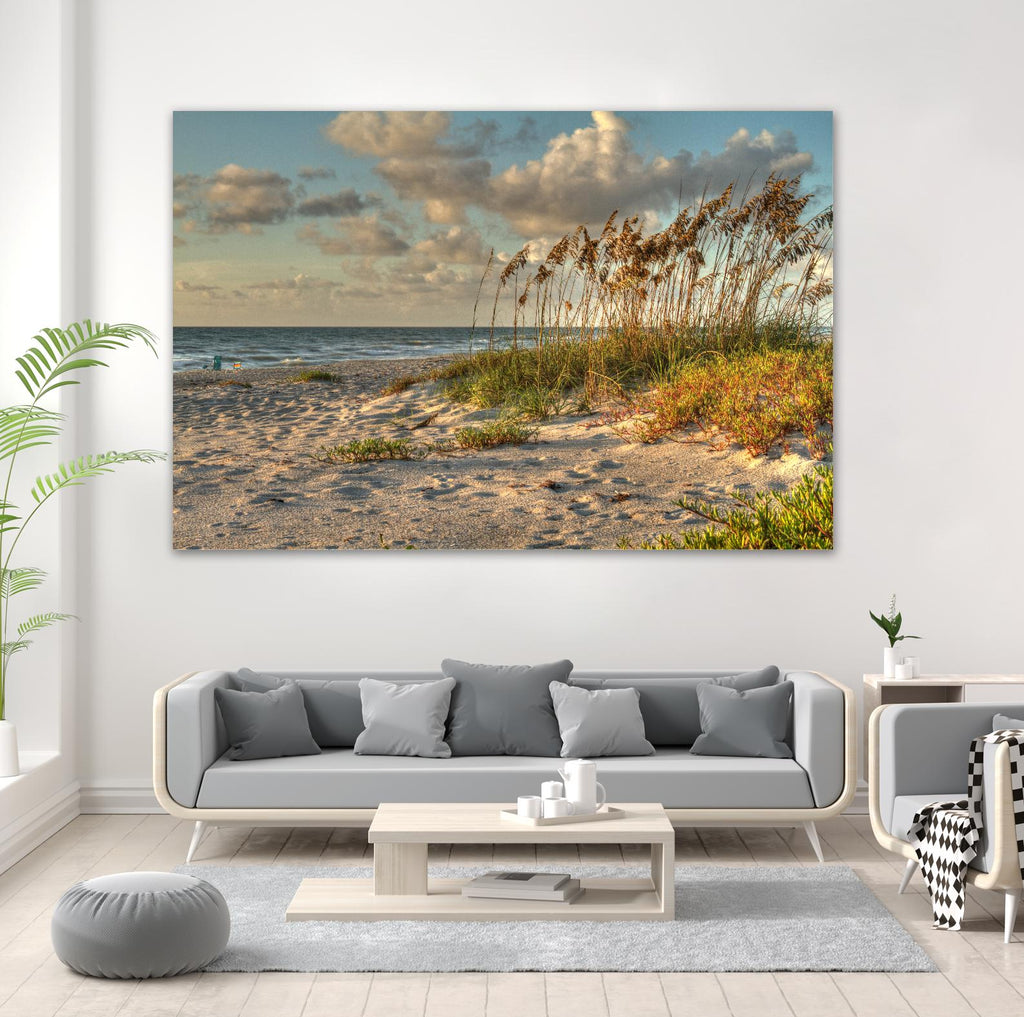 Indialantic 2 by Rene Griffith on GIANT ART - beige costal sand