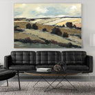 Serene Landscape 1 by Jacques Clement on GIANT ART - beige landscape champs