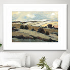 Serene Landscape 1 by Jacques Clement on GIANT ART - beige landscape champs