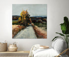 Serene Landscape 4 by Jacques Clement on GIANT ART - orange landscape path