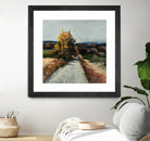 Serene Landscape 4 by Jacques Clement on GIANT ART - orange landscape path