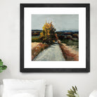 Serene Landscape 4 by Jacques Clement on GIANT ART - orange landscape path