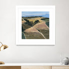 Serene Landscape 9 by Jacques Clement on GIANT ART - pink landscape champs