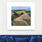 Serene Landscape 9 by Jacques Clement on GIANT ART - pink landscape champs