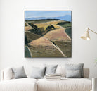 Serene Landscape 9 by Jacques Clement on GIANT ART - pink landscape champs