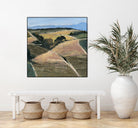 Serene Landscape 9 by Jacques Clement on GIANT ART - pink landscape champs