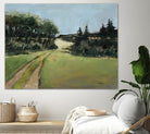 Serene Landscape 10 by Jacques Clement on GIANT ART - green landscape route