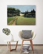 Serene Landscape 10 by Jacques Clement on GIANT ART - green landscape quebec artists