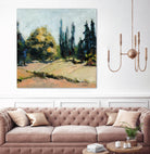 Trees 2 by Jacques Clement on GIANT ART - beige landscape field