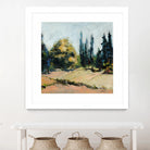 Trees 2 by Jacques Clement on GIANT ART - beige landscape field